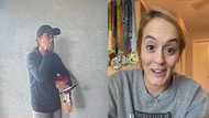US woman celebrates as she reunites with delivery driver who nursed her after falling in bathroom