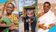 Asantehemaa Funeral: Market Woman Donates Foodstuff for Nana Konadu Yiadom III's Dote Yie