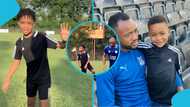 Jordan Ayew’s second son trains with football stars, shows off skills, video
