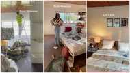 Lady shares how she beautifully renovated her room out of boredom