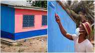 GH headteacher renovates school with monthly salary again; 1st and 2nd makeover cost GHc14k