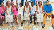 Group celebrates former Ghanaian teacher who cared for them 13 years ago, emotional video goes viral