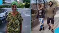 Granny travels to the US for the first, vows never to return to Ghana: "This place is like heaven"