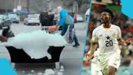 Video of Kudus ‘bathing in jacuzzi’ on London streets emerges, fans bewildered