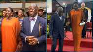 Asantehene: KNUST celebrates Otumfuo, storms musical event with Lady Julia in video