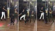 Video of short lady demonstrating fire dance moves while rocking high heels wows the internet and goes viral