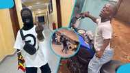 Ghanaian internet sensation Adjetey involved in motorbike accident, video circulates online