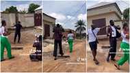 Ras Nene, Wode Maya and Senior Man Layla linkup; shoot funny skit together