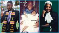 Ghanaian man Amoah Larbi and sister Oforiwaa Larbi become doctor and lawyer exactly 1 day apart