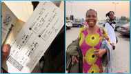Ghanaian siblings fly mother abroad in honour of late dad's promise: "She truly deserves this"