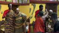 Black Sherif honoured by chief of Goaso as he visits town for a show; video drops