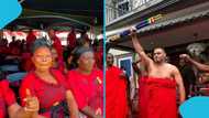 Kristo Asafo members reject Akofena as leader at Apostle Kantanka's funeral despite his installation