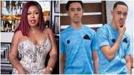Afia Schwar shares 20 year old to prove she is the mother of her twin sons, her skin colour and dress cause stir