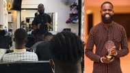 Andis Barber: The Ghanaian hairstylist who trained over 50 SHS graduates with his own money