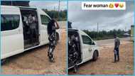 Ghanaian man claims driver stopped to give passengers a chance to fear women in hilarious viral video