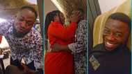 Kwaku Manu laughs as Funny Face struggles to kiss actress in new movie, video excites fans
