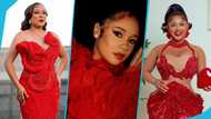 Nana Ama McBrown and 5 other celebrities trend with their glamorous red gowns on Valentine's Day