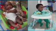 Two babies abandoned by their parents at the Korle-bu Teaching Hospital