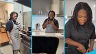 Liberian chef raised in Ghana breaks cook-a-thon record, serves Jollof to her neighbours