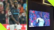 Victor Boniface reacts as Nigerian music star thrashes him using 'Boniface' on FIFA, video