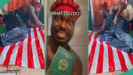 "What if it's a dream?": After getting US visa, man puts it under bed, uses American flag as bedsheet