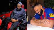 DJ Khaled hosts dinner for Drake, shares hilarious video: "drake just wanna eat"