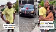 "He was a blessing to me for many years" - Lady buys car for her brother, surprises him in video