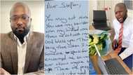 Ghanaian lawyer helps mom being evicted by landlord; she sends a powerful message to thank him