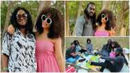 Nadia Buari: Ghanaian actress flaunts family photos from picnic treat, photos scream family goals as netizens react