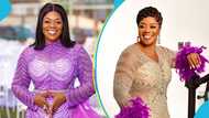 Piesie Esther litters the ground with tissues, video agitated Ghanaians: "So dirty"