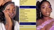 After lavishing over GH¢2k on SS3 graduation, girl's WAEC result leaks online, people react