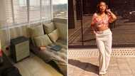 Hardworking lady shows off her new beginning with photos of her home