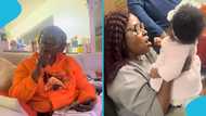 Ghanaian mum makes u-turn after threatening to disown son if he had a baby out of wedlock