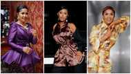 Nana Ama McBrown: Actress drops lovely photos rocking black and brown outfit, many stunned by her beauty