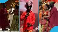 Kojo Antwi's son Nana Asiamah ties the knot to legendary singer's daughter in grand private wedding, videos