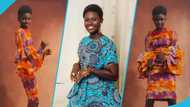 Afua Asantewaa's daughter does the Tswala Bami dance challenge effortlessly in video, many applaud her