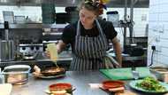 On the menu at a UK restaurant: carbon footprint
