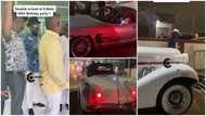 Despite, Ofori Sarpong and friends flaunts luxury cars at the 60th birthday party of K. Badu