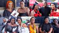 Big reunion as Kumawood stars throng funeral of actress Borga Sylvia's mother; photos emerge