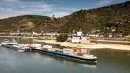 Damaged freighter blocks traffic at drought-hit Rhine