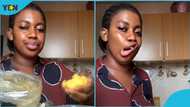 Afua Nash: Ghanaian lady breaks hearts as she opens up about why she eats too much: " I have ulcer"