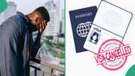 Man reportedly denied visa after checks showed he owes loan app GH¢50: "Wonders shall never end"