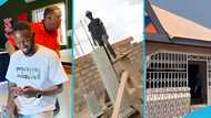 Ghanaian man hustles on the street to build his dream house