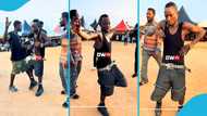 Patapaa performs at Kwaw Kese's mother's funeral service, Ghanaians react: “Sarkodie’s prophecy came true”