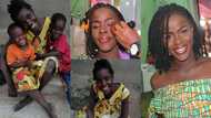 Ohia nye: Woman found on the street with 2 kids in Accra gets complete makeover to glow
