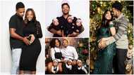 They look tall and big now: Black couple flaunts their cute triplets in beautiful photos