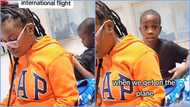 Ghanaian mother warns kids not to ask for bofrot on a flight, viral TikTok video evokes laughter