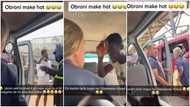 Old obroni quarrels with mate in trotro for adding 50 pesewas to transport fare: “Accra make hot”