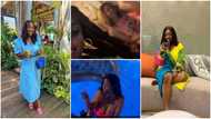 Jackie Appiah Chills With Nadia Buari And Friends In Luxurious Home; They Live Large
