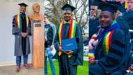 It was hard to breathe, but I made it - Ghanaian celebrates as he earns master's and PhD from US varsity